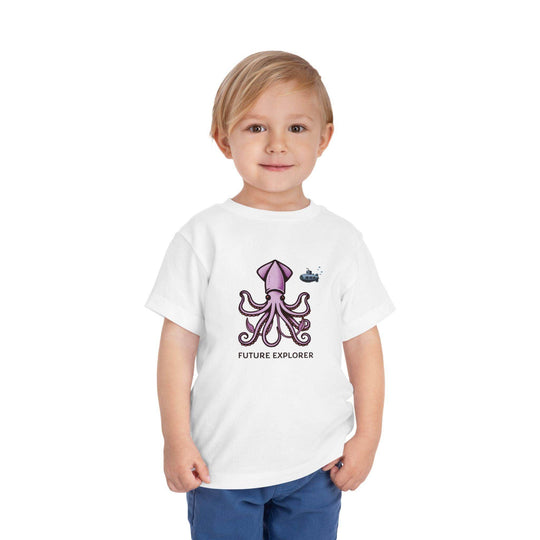 Future Explorer Squid - Toddler Short Sleeve - Brightsee