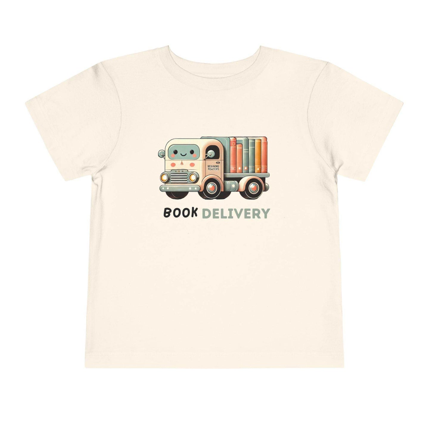 Book Delivery Truck - Toddler Short Sleeve - Brightsee