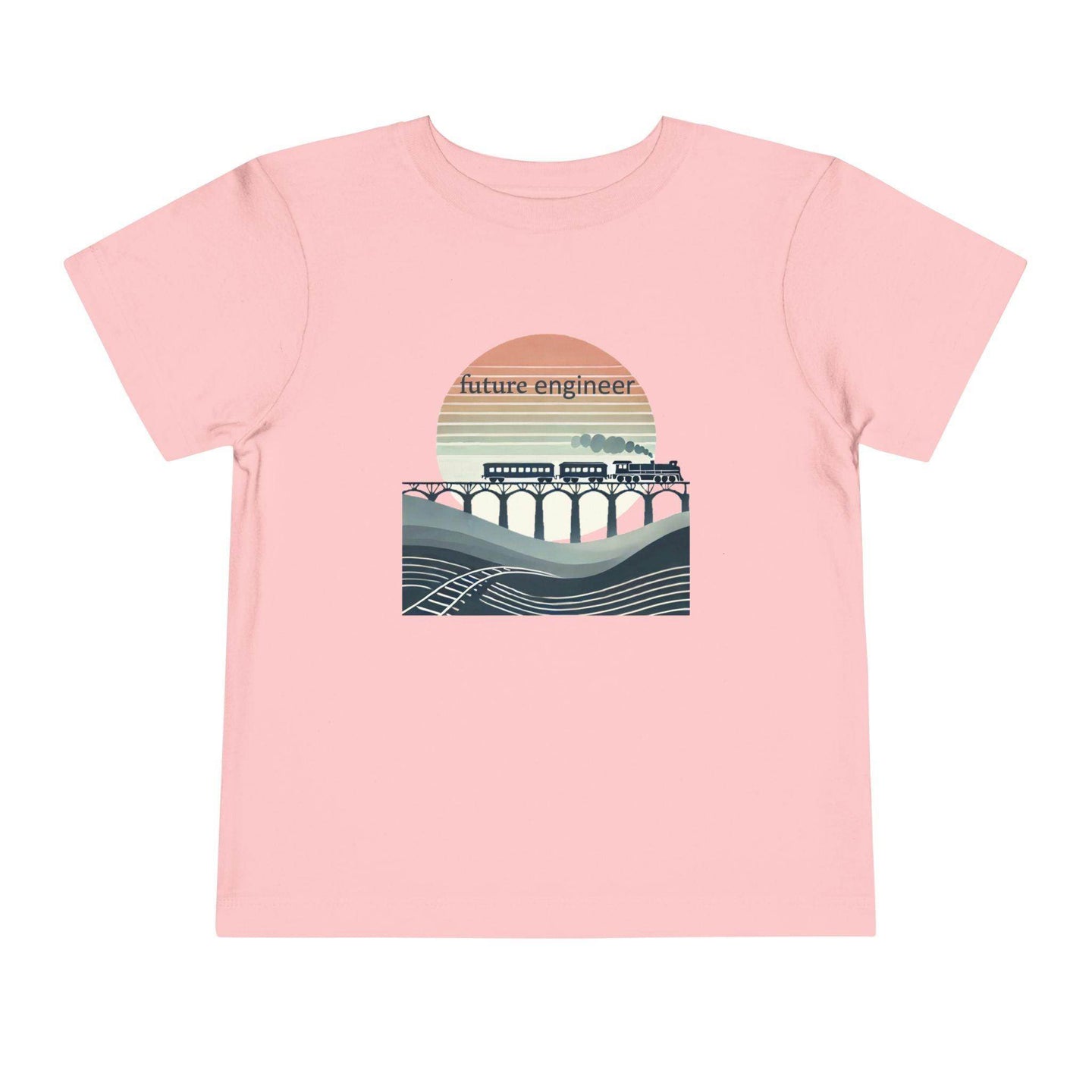 Future Engineer Train - Toddler Short Sleeve - Brightsee