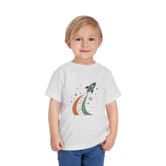 Math Spaceship - Toddler Short Sleeve - Brightsee