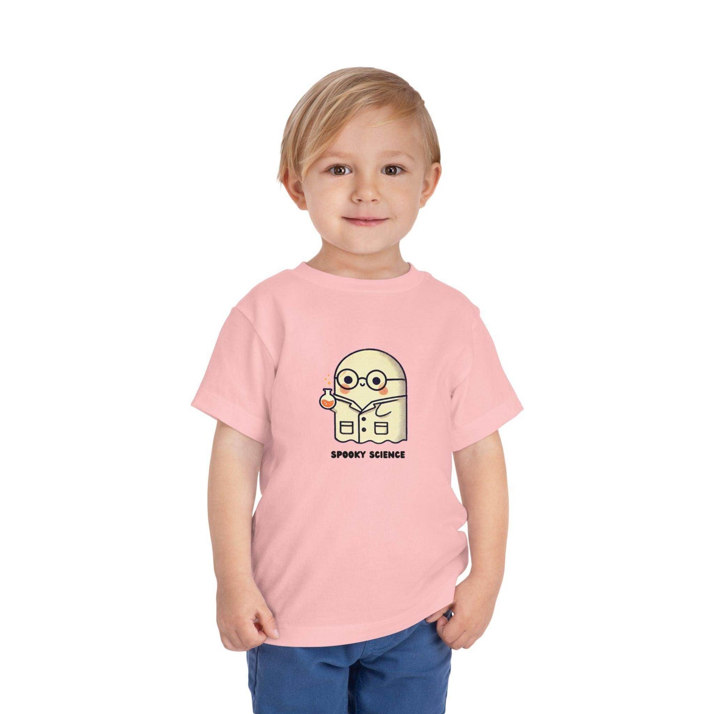 Spooky Science Ghost - Toddler Short Sleeve - Brightsee