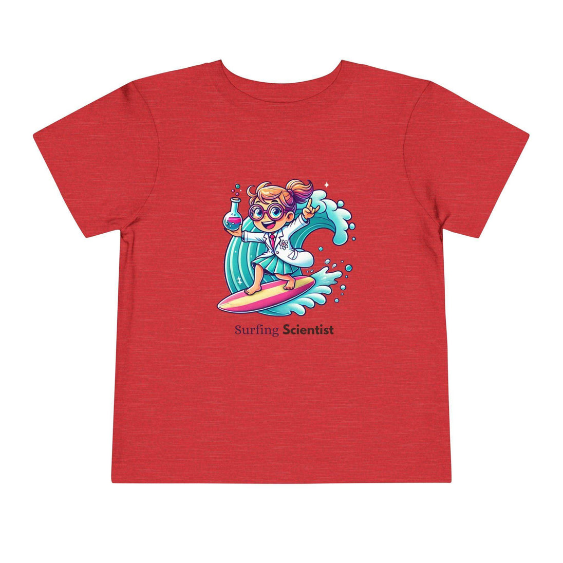 Surfing Scientist Hang Ten - Toddler Short Sleeve - Brightsee