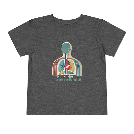 Future Cardiologist - Heart Bandage - Toddler Short Sleeve - Brightsee