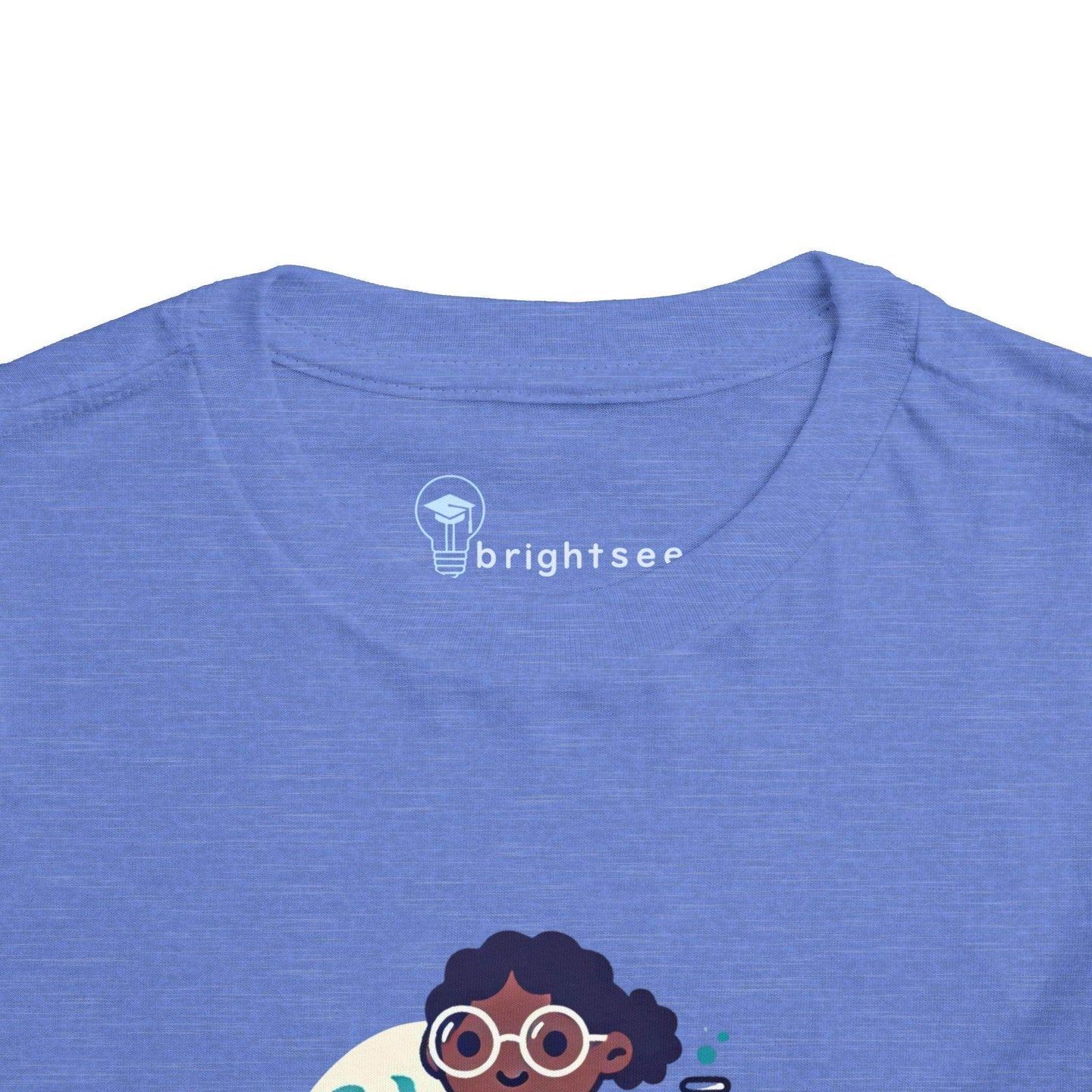 Surfing Scientist Girl - Toddler Short Sleeve - Brightsee
