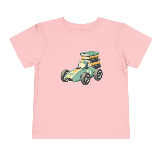 Book Delivery Race Car - Toddler Short Sleeve - Brightsee