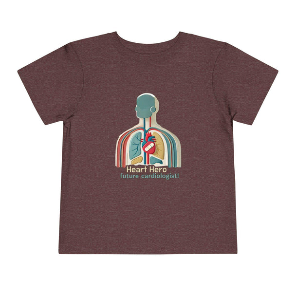 Future Cardiologist - Heart Bandage - Toddler Short Sleeve - Brightsee