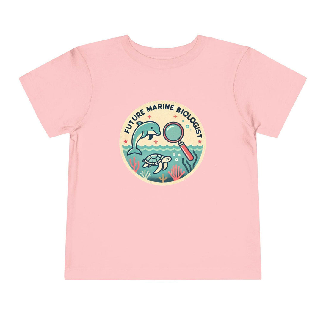 Future Marine Biologist Circle - Toddler Short Sleeve - Brightsee