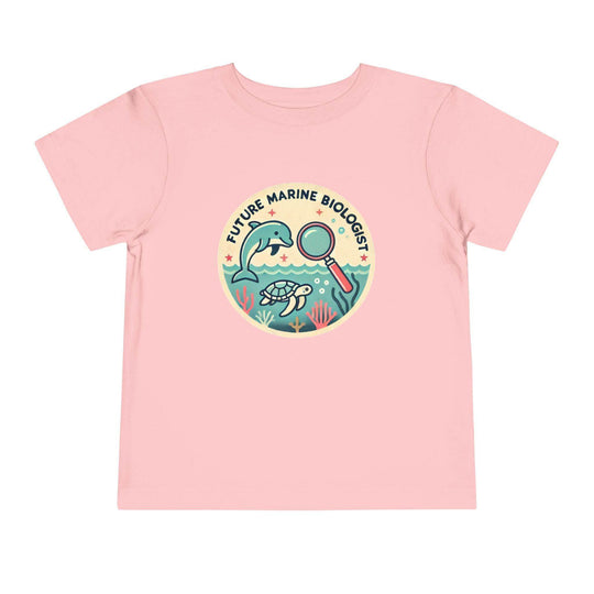Future Marine Biologist Circle - Toddler Short Sleeve - Brightsee