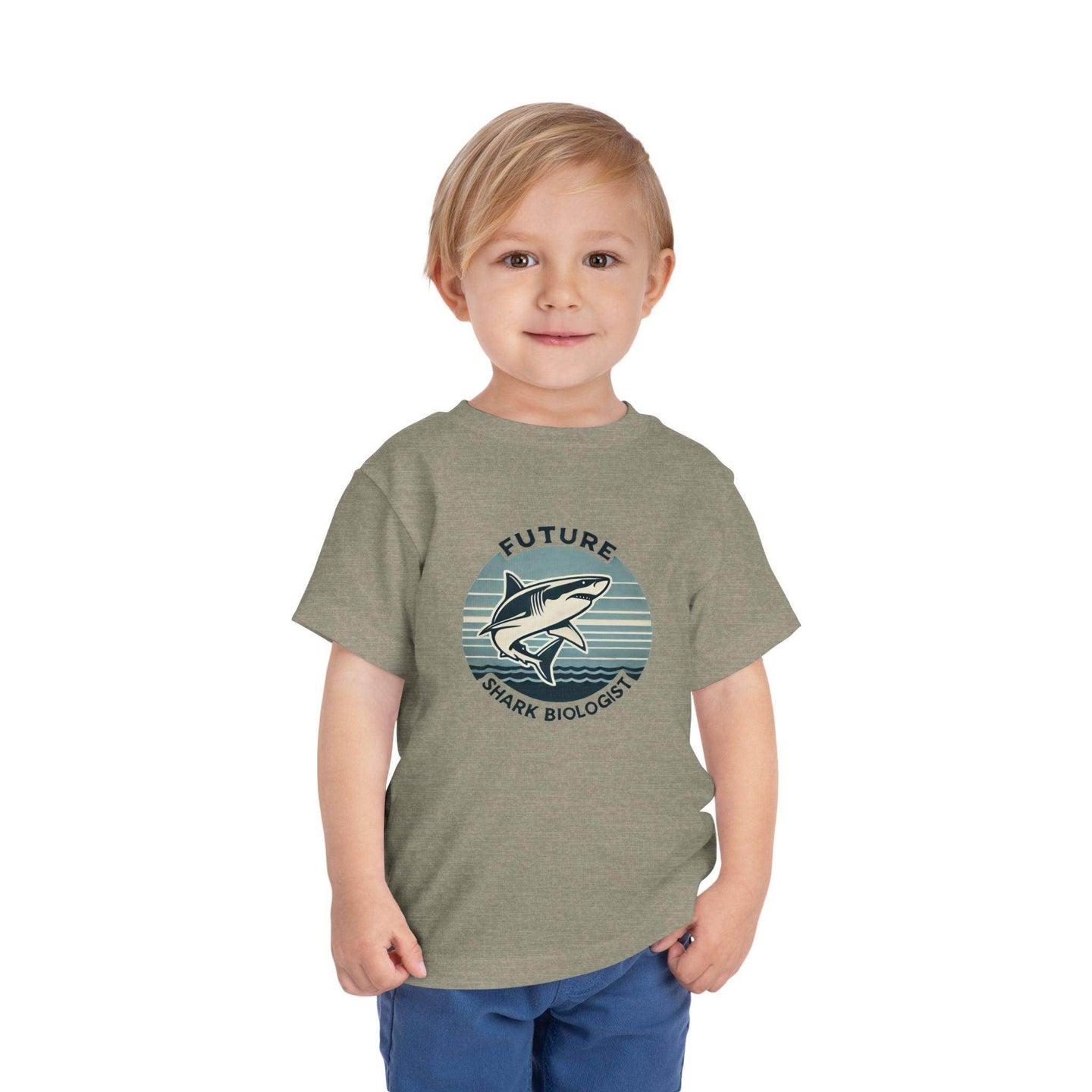 Future Shark Biologist - Toddler Short Sleeve - Brightsee