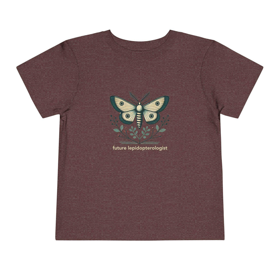 Future Lepidopterologist Moth - Toddler Short Sleeve - Brightsee