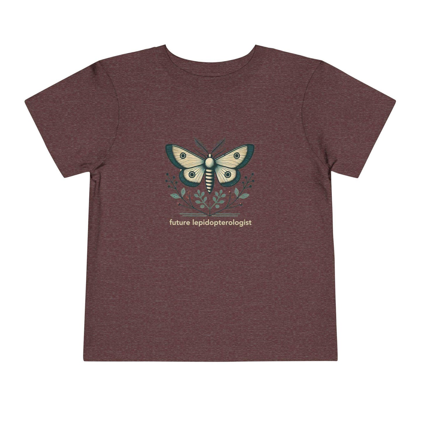 Future Lepidopterologist Moth - Toddler Short Sleeve - Brightsee