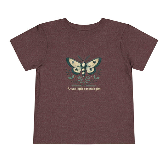 Future Lepidopterologist Moth - Toddler Short Sleeve - Brightsee