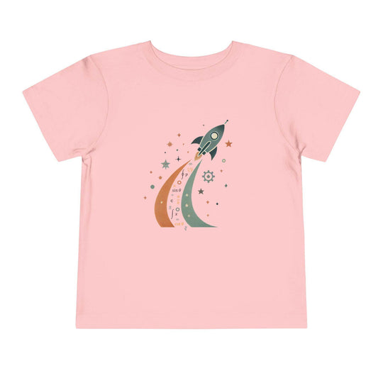 Math Spaceship - Toddler Short Sleeve - Brightsee