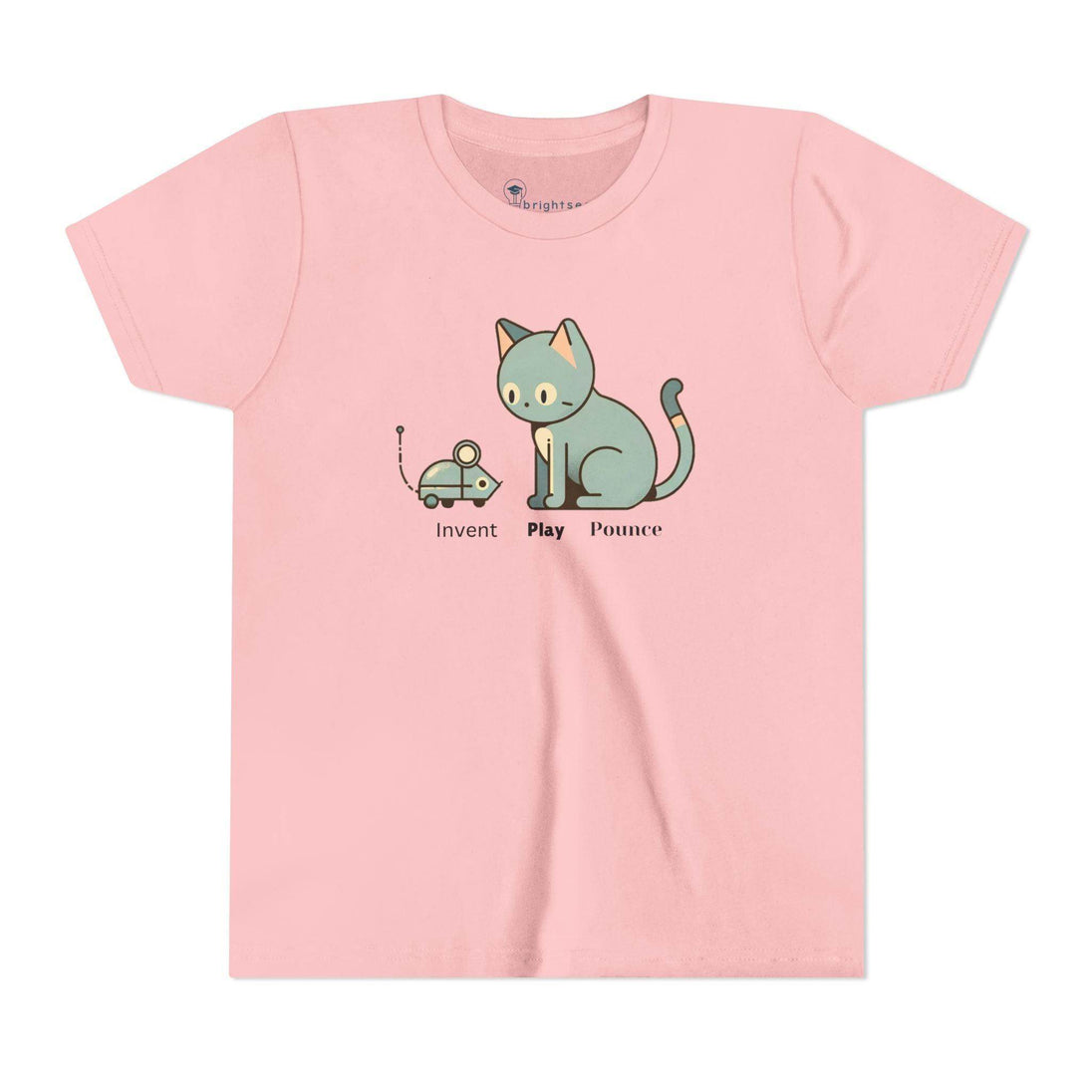 Robot Mouse and Cat - Youth Short Sleeve - Brightsee