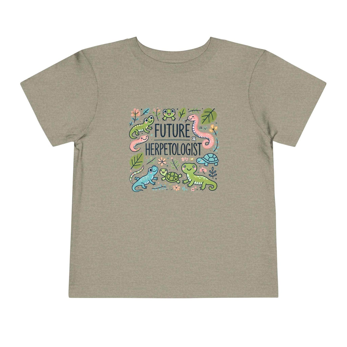 Future Herpetologist Cute - Toddler Short Sleeve - Brightsee