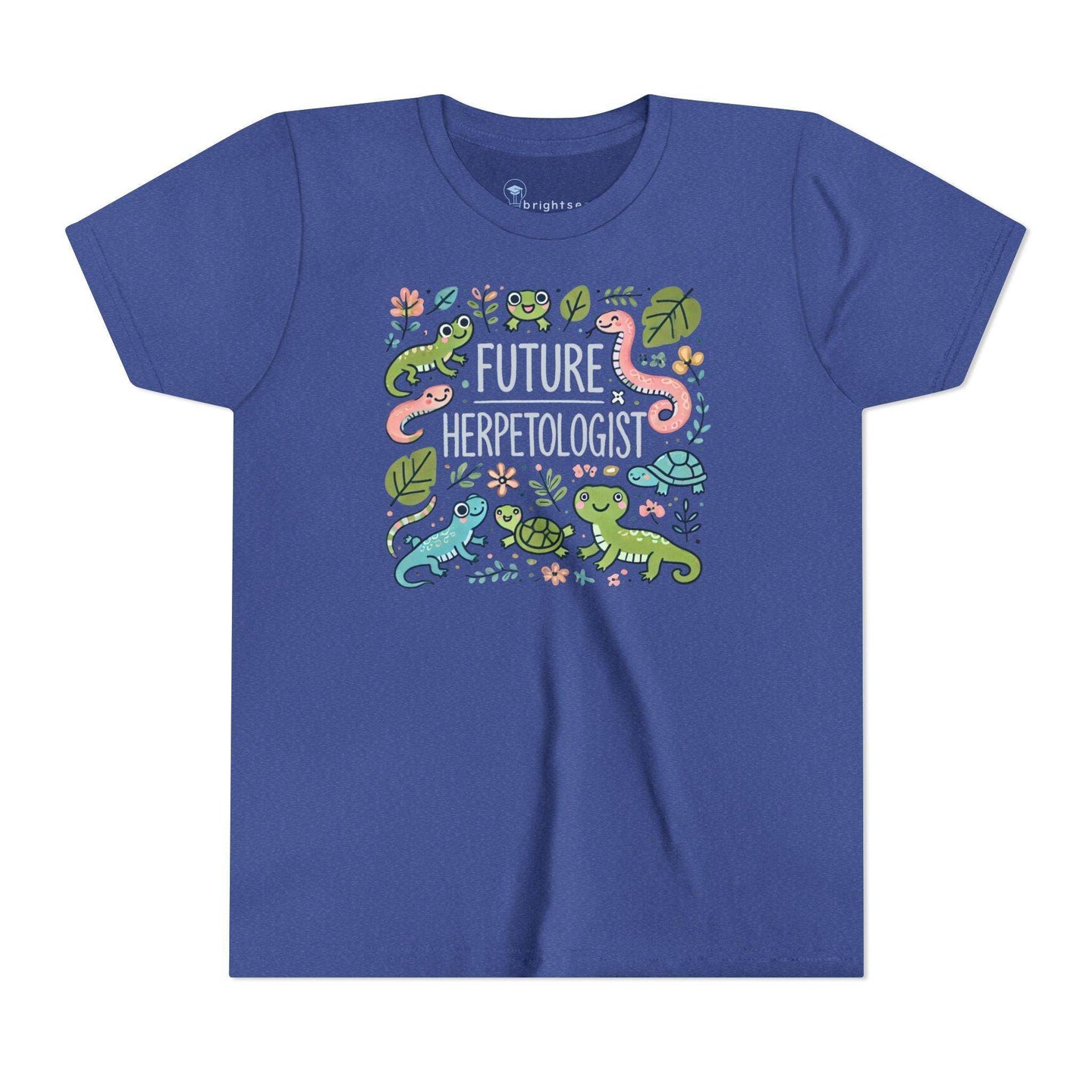 Future Herpetologist Cute - Youth Short Sleeve - Brightsee