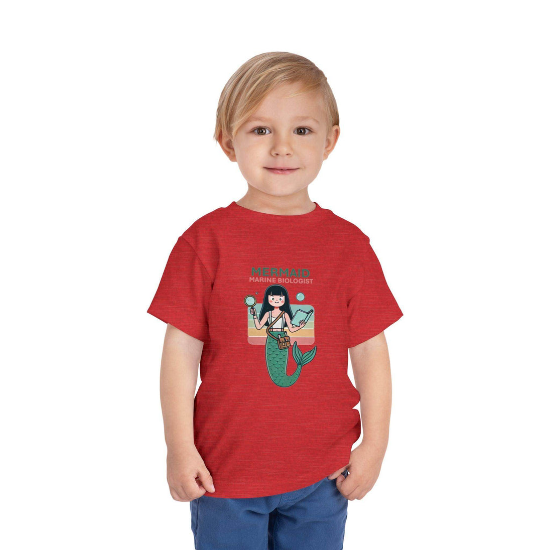 Mermaid Marine Biologist - Toddler Short Sleeve - Brightsee