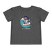 Surfing Scientist Girl - Toddler Short Sleeve - Brightsee