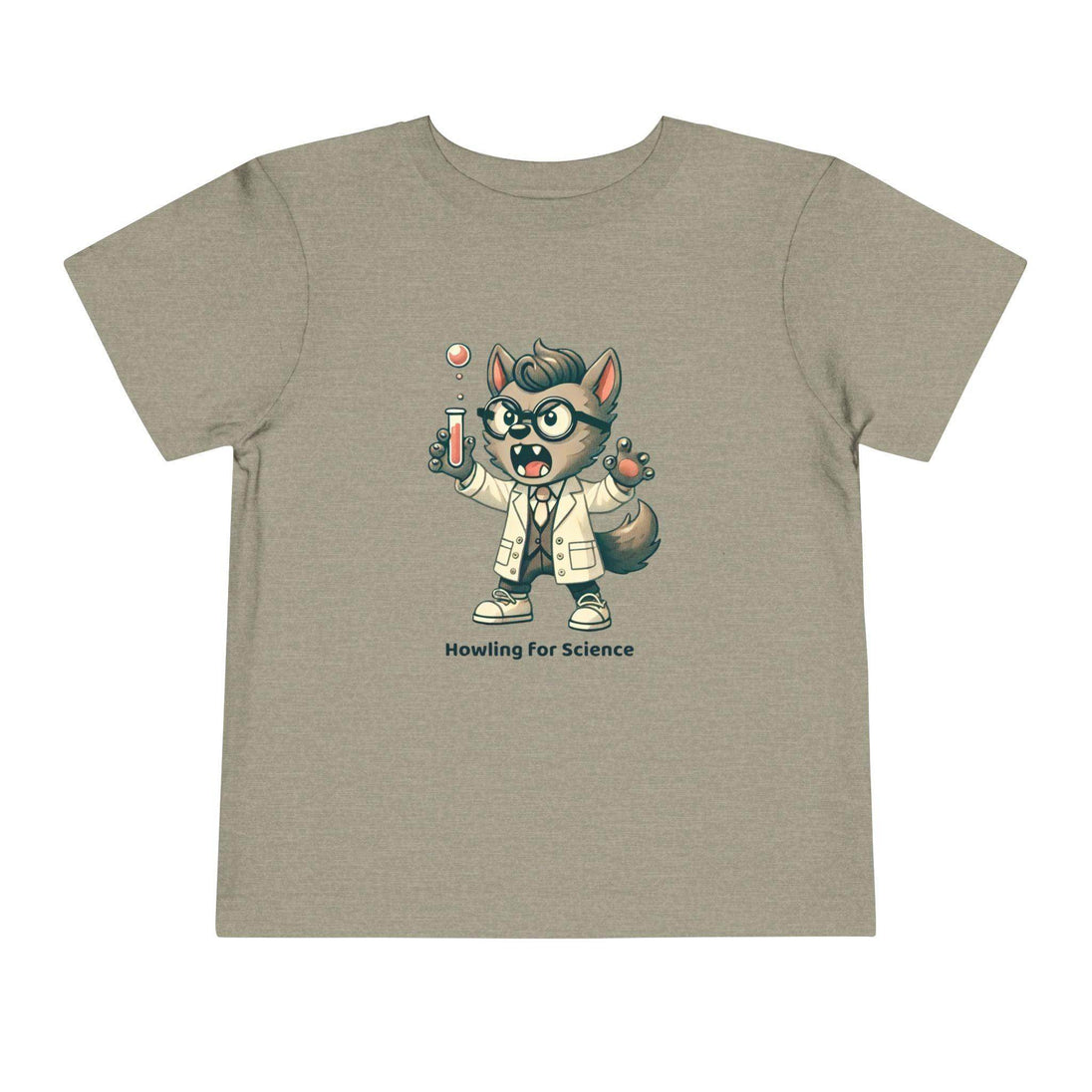 Howling for Science - Toddler Short Sleeve - Brightsee