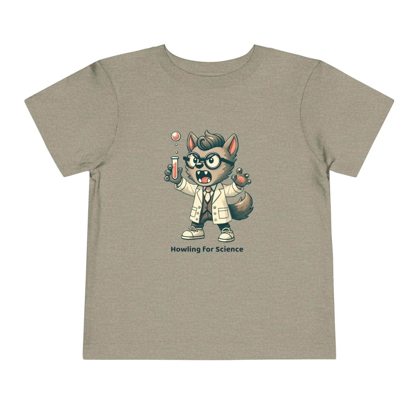 Howling for Science - Toddler Short Sleeve - Brightsee