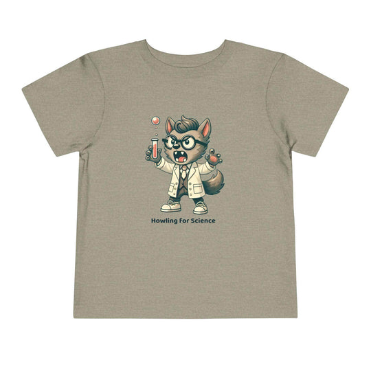 Howling for Science - Toddler Short Sleeve - Brightsee