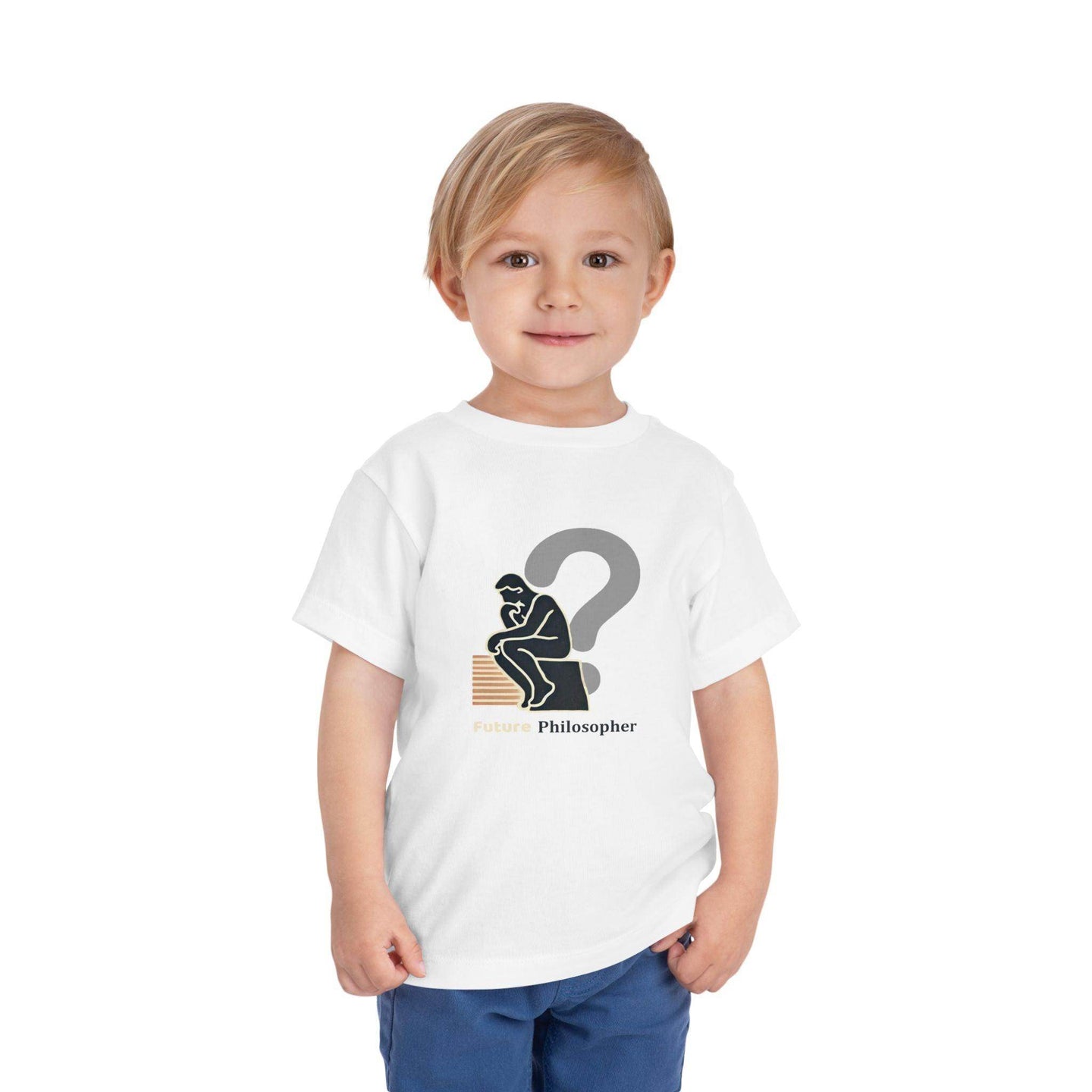 Future Philosopher Thinker - Toddler Short Sleeve - Brightsee