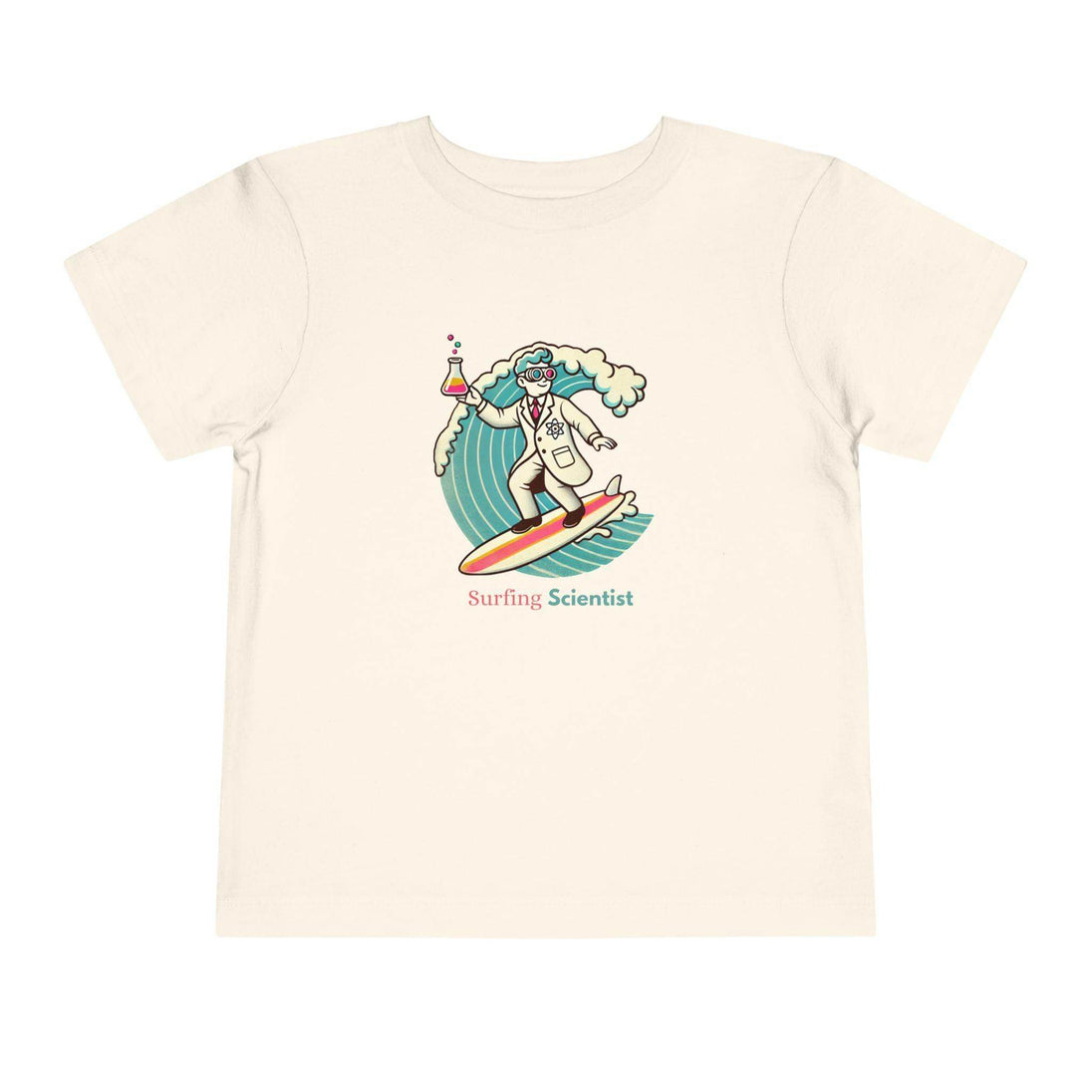 Surfing Scientist - Toddler Short Sleeve - Brightsee