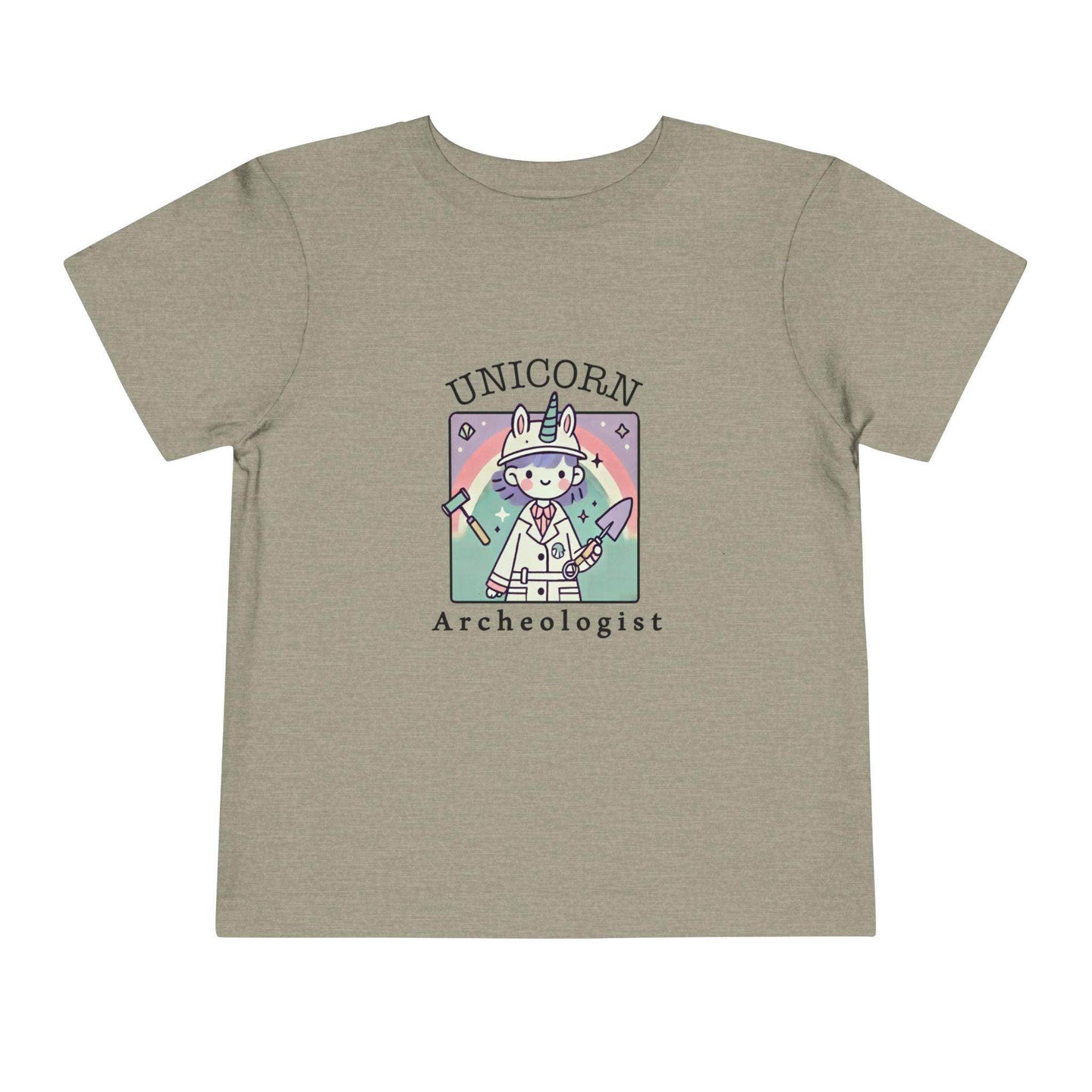 Unicorn Archeologist - Toddler Short Sleeve - Brightsee