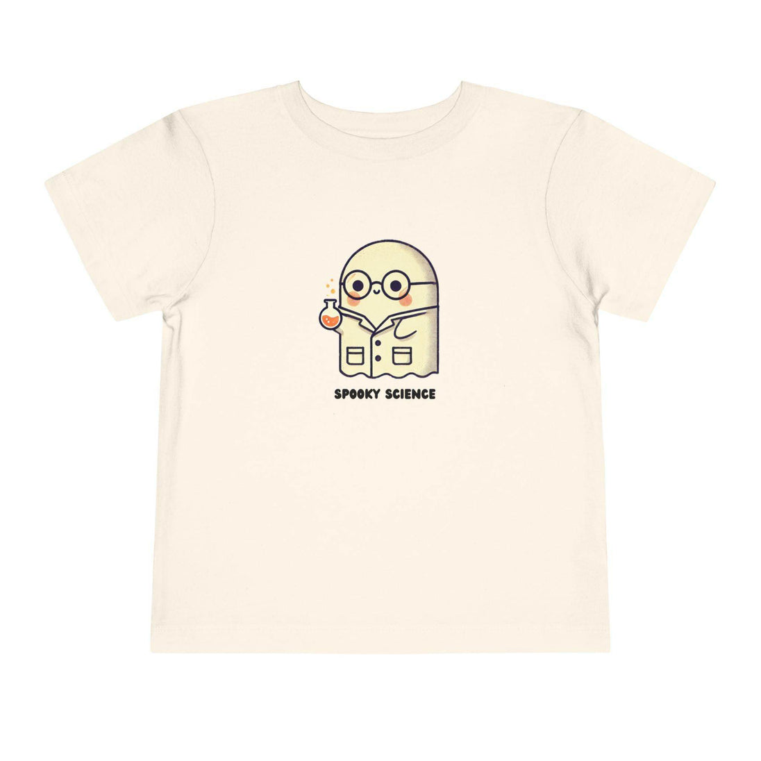 Spooky Science Ghost - Toddler Short Sleeve - Brightsee