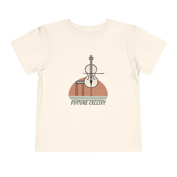 Future Cellist - Toddler Short Sleeve - Brightsee