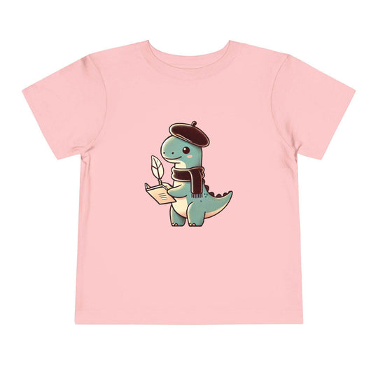 Dinosaur Author - Toddler Short Sleeve - Brightsee