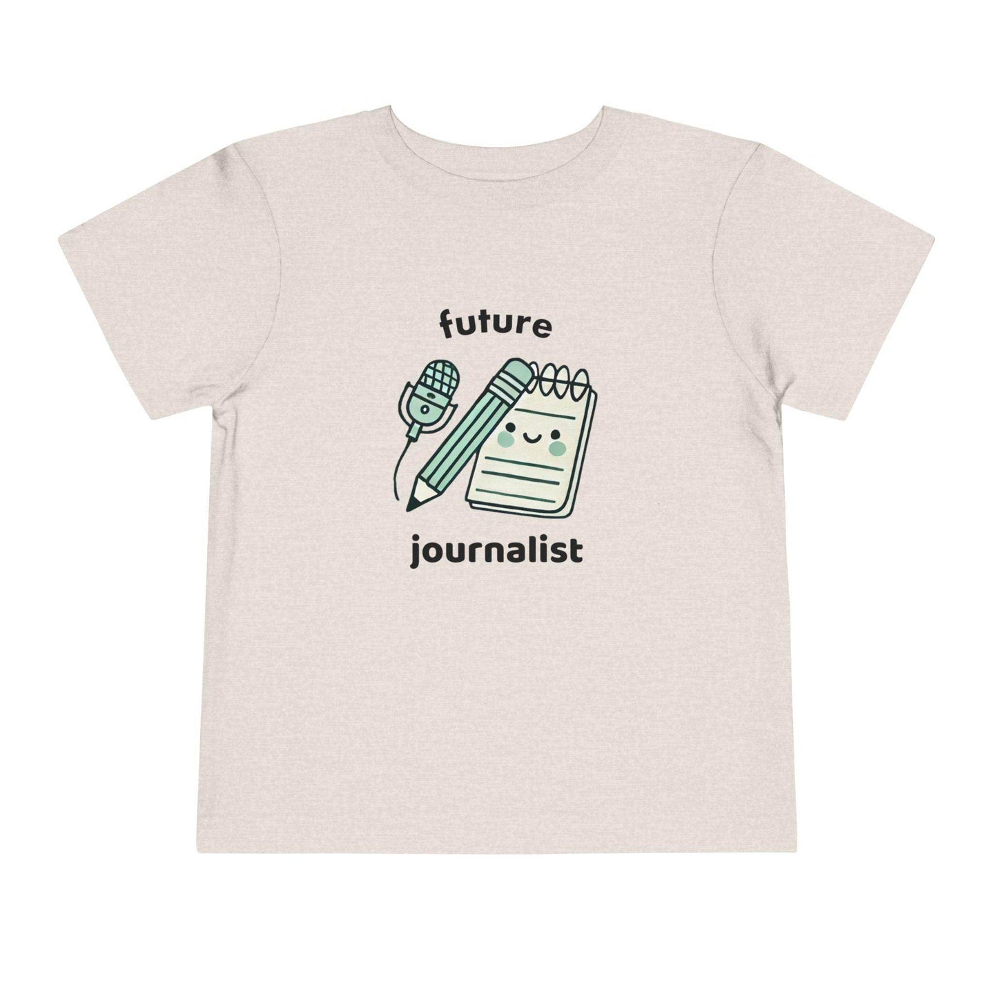 Future Journalist Cute - Toddler Short Sleeve - Brightsee