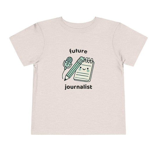 Future Journalist Cute - Toddler Short Sleeve - Brightsee