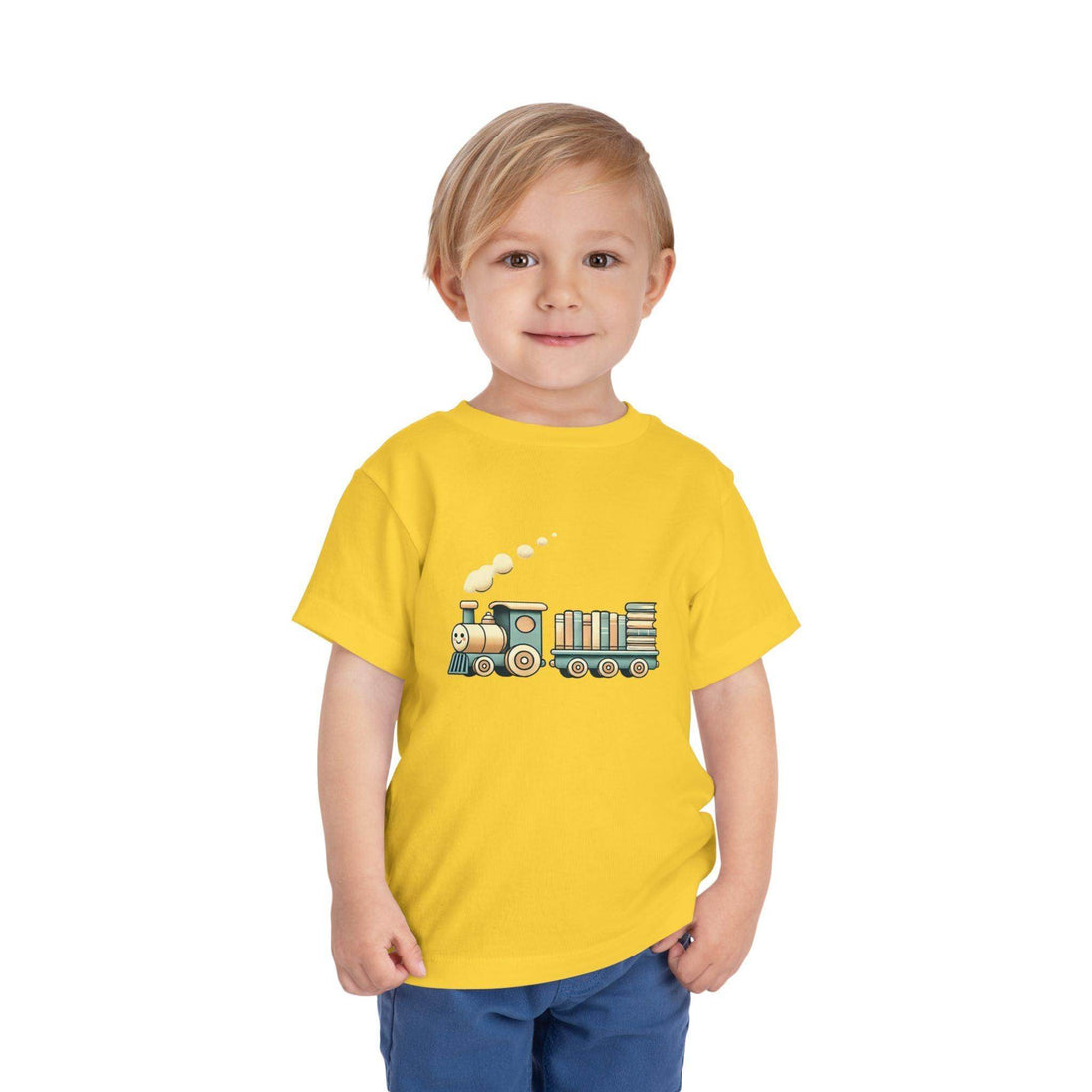 Train Book Delivery - Toddler Short Sleeve - Brightsee