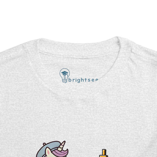 Painting Unicorn - Toddler Short Sleeve - Brightsee