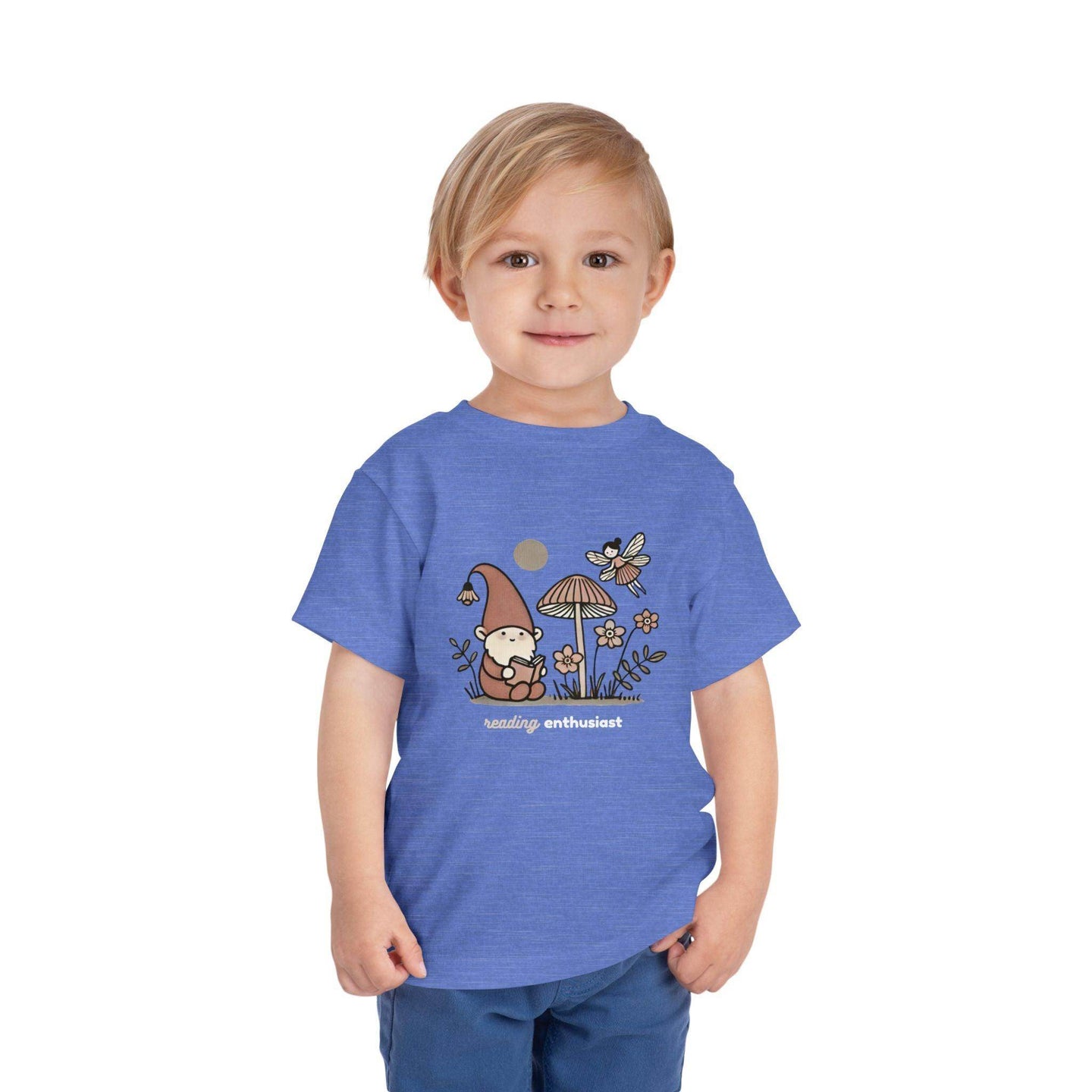 Reading Enthusiast Fantasy - Toddler Short Sleeve - Brightsee