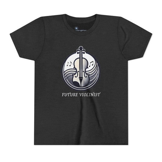 Future Violinist - Youth Short Sleeve - Brightsee