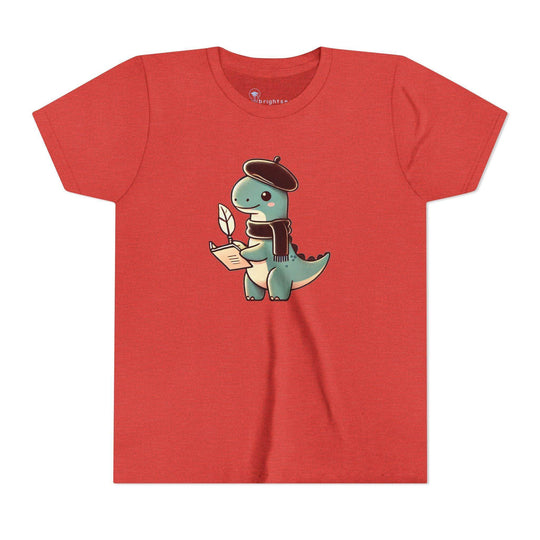 Dinosaur Author - Youth Short Sleeve - Brightsee
