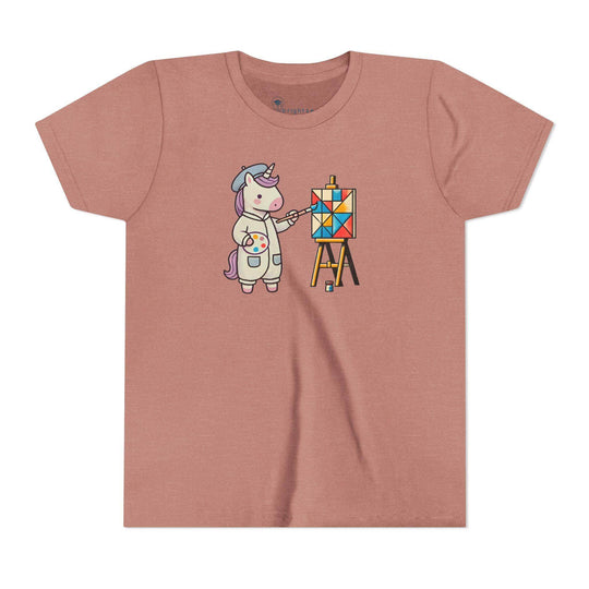 Painting Unicorn - Youth Short Sleeve - Brightsee