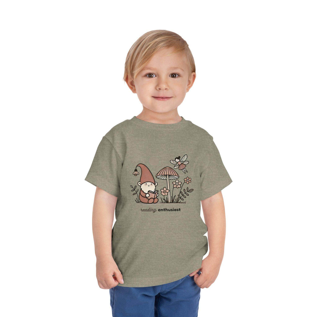 Reading Enthusiast Fantasy - Toddler Short Sleeve - Brightsee
