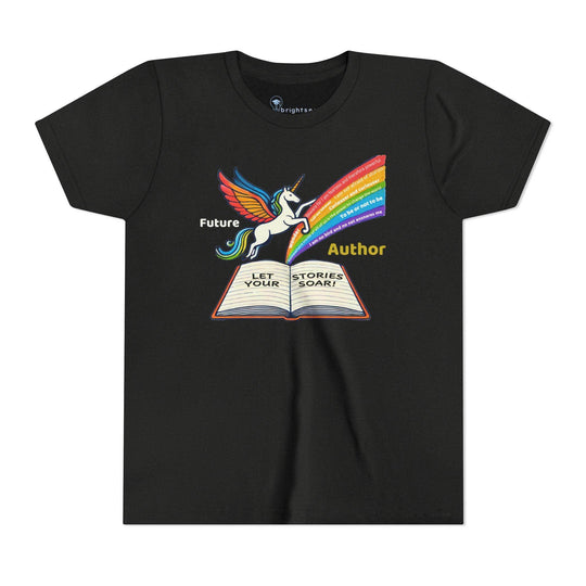 Future Author Alicorn - Youth Short Sleeve - Brightsee