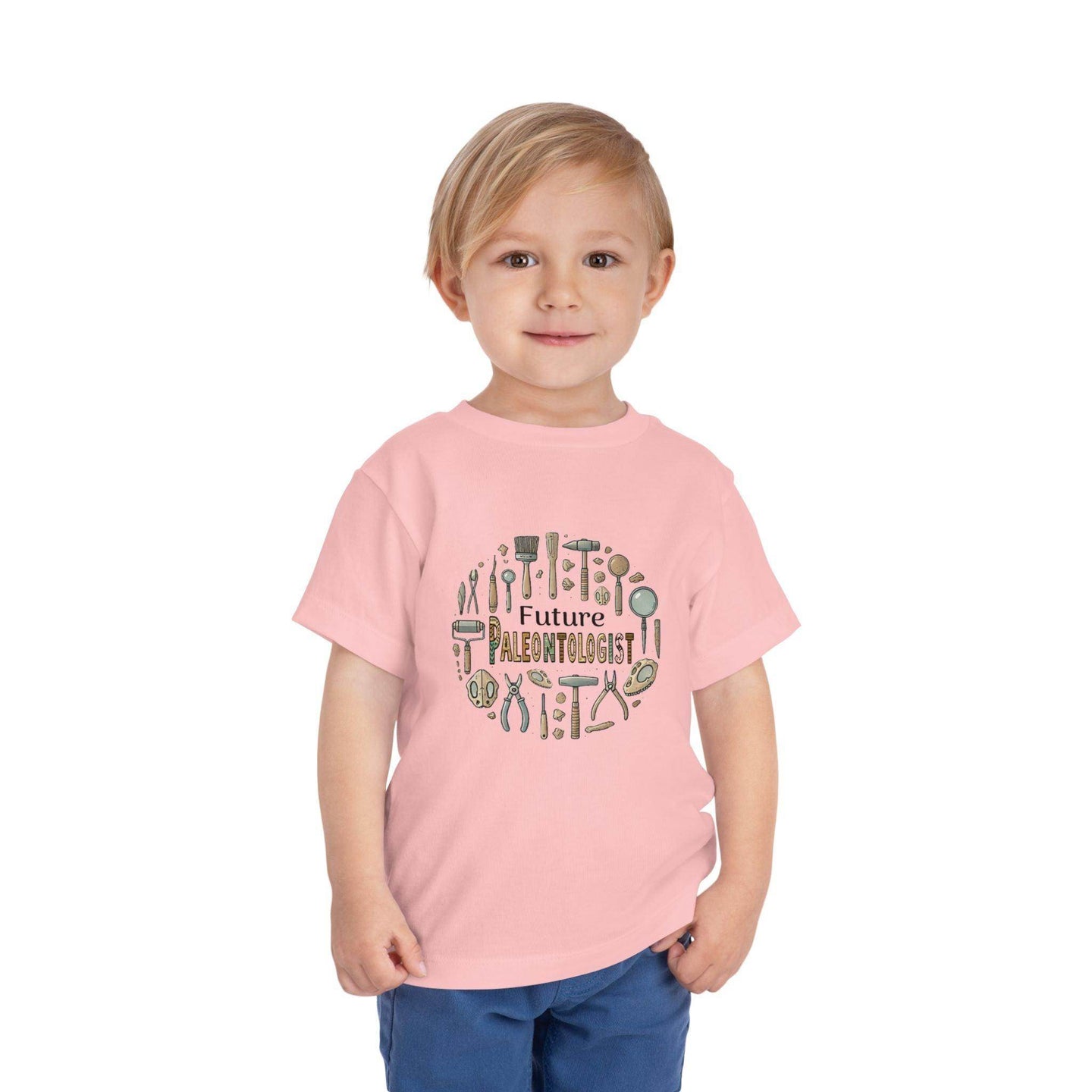 Future Paleontologist Circle - Toddler Short Sleeve - Brightsee