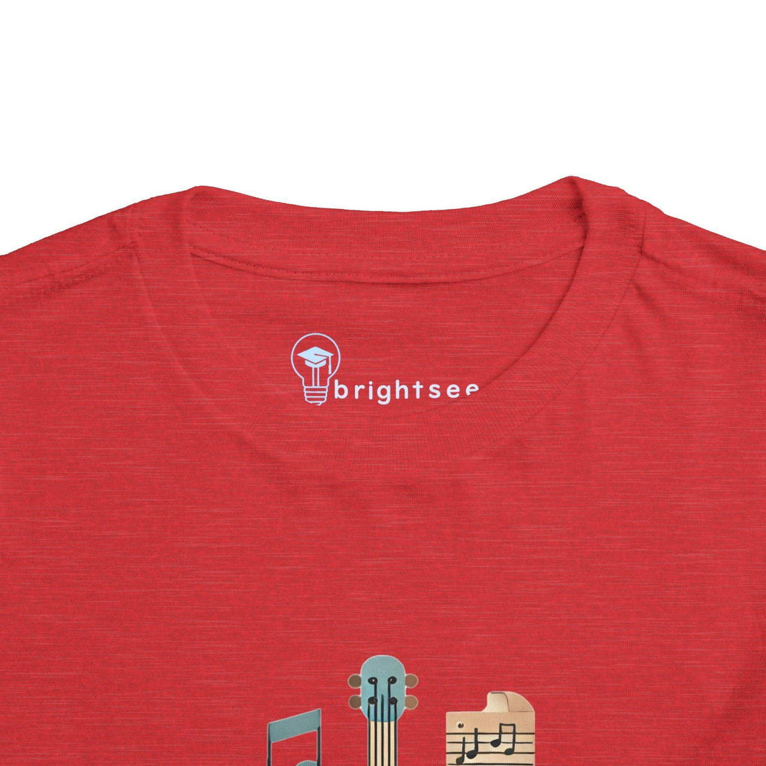 Future Musician Guitar Note - Toddler Short Sleeve - Brightsee