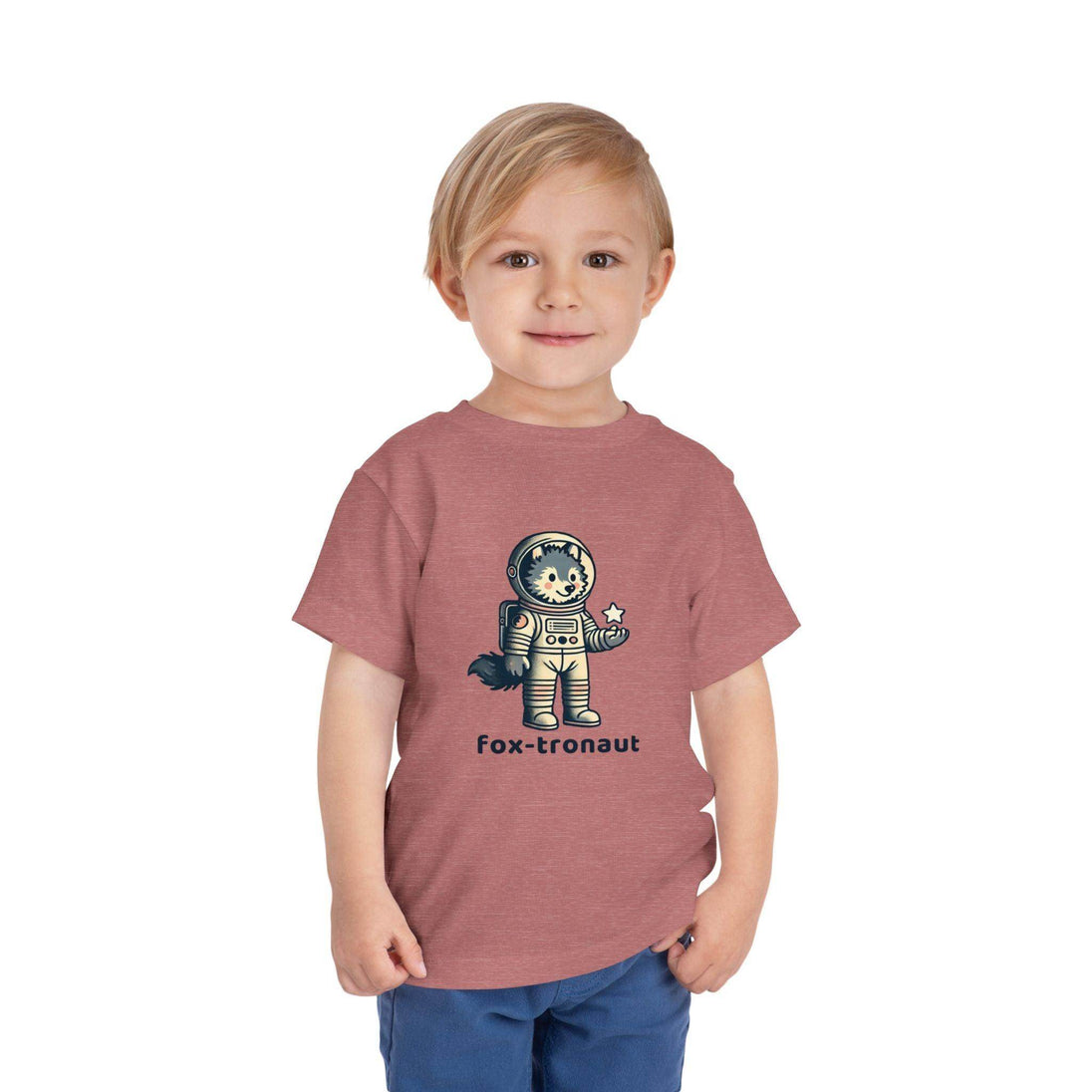 Fox-tronaut - Toddler Short Sleeve - Brightsee