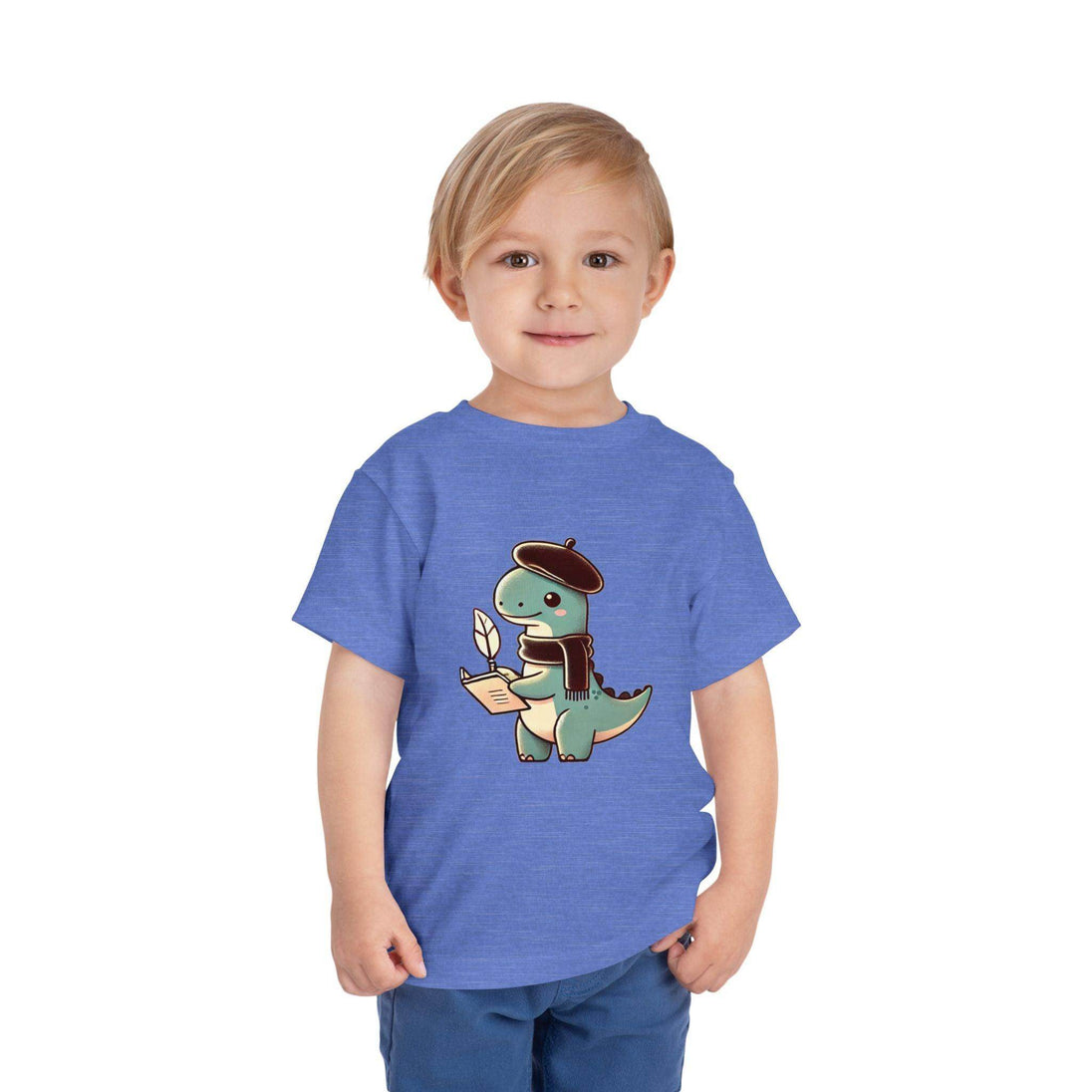 Dinosaur Author - Toddler Short Sleeve - Brightsee