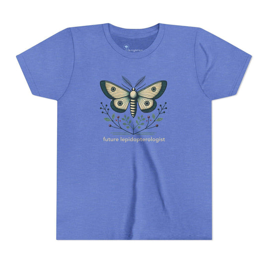 Future Lepidopterologist Moth - Youth Short Sleeve - Brightsee