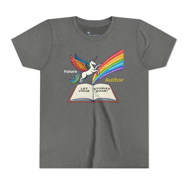Future Author Alicorn - Youth Short Sleeve - Brightsee
