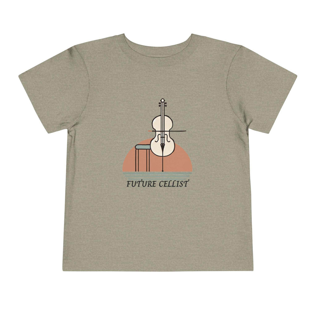 Future Cellist - Toddler Short Sleeve - Brightsee