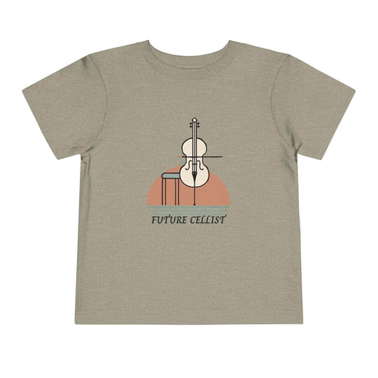 Future Cellist - Toddler Short Sleeve - Brightsee
