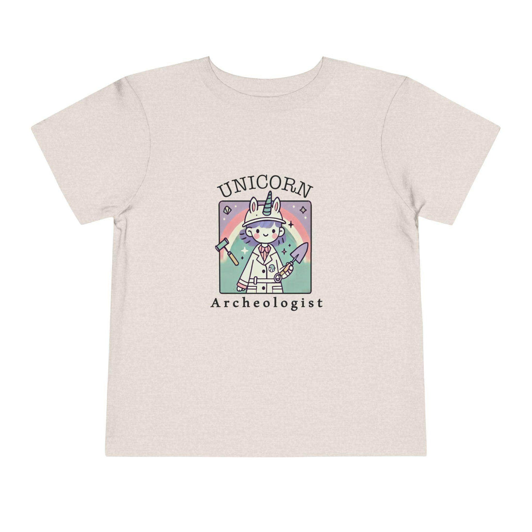 Unicorn Archeologist - Toddler Short Sleeve - Brightsee